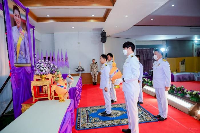 กิจกรรมถวายเครื่องราชสักการะ วางพานพุ...