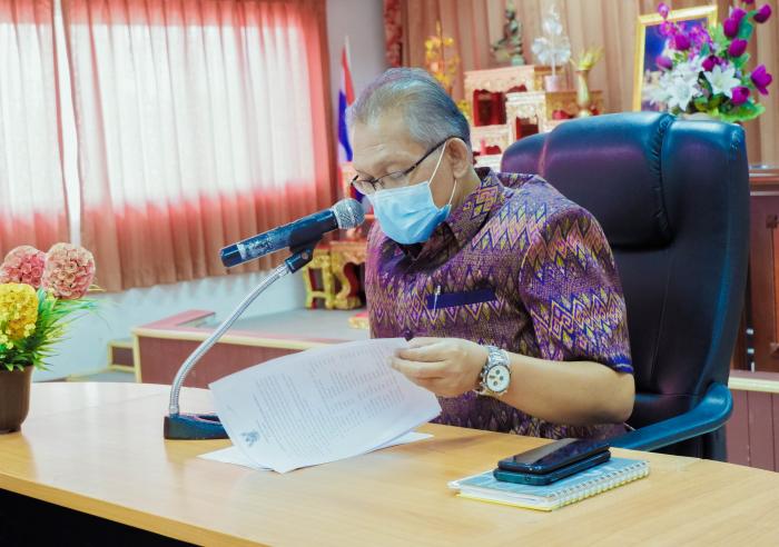 #ประชุมคณะกรรมการกองทุนหลักสุขภาพเทศบาลตำบลชนบท ครั้งที่ ๔ / ๒๕๖๔