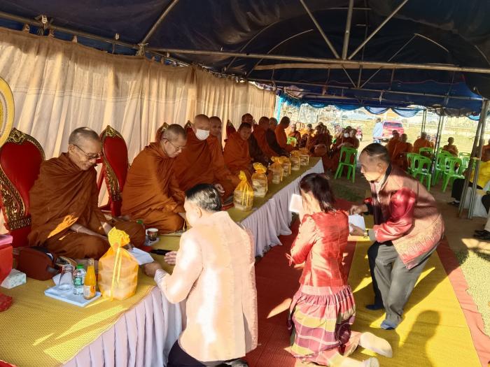 กิจกรรมทำบุญตักบาตรเนื่องในโอกาสวันขึ้นปีใหม่ ปี พ.ศ.2568