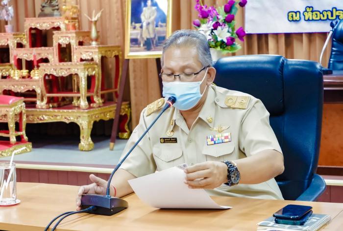 เทศบาลตำบลชนบท ประชุมประจำเดือนสิงหาคม ครั้งที่ ๙/๒๕๖๔